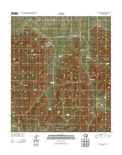 Echo Canyon 2012 topographic map thumbnail