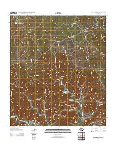 Echo Hill Ranch 2013 topographic map thumbnail