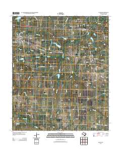 Ector 2013 topographic map thumbnail