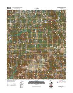 Elkhart Creek 2013 topographic map thumbnail