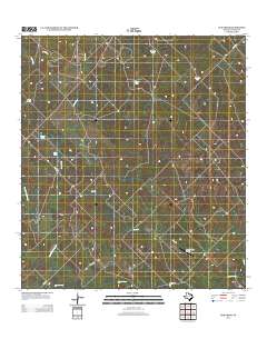 Elm Creek 2012 topographic map thumbnail