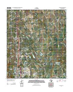Elm Mott 2013 topographic map thumbnail