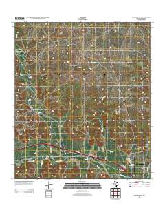 Elm Slough 2012 topographic map thumbnail