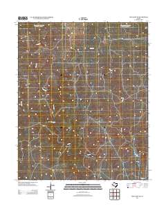 Estelline NE 2013 topographic map thumbnail