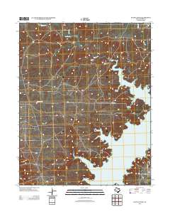 Evans Canyon 2012 topographic map thumbnail