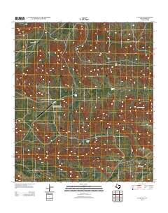 F C Ranch 2012 topographic map thumbnail