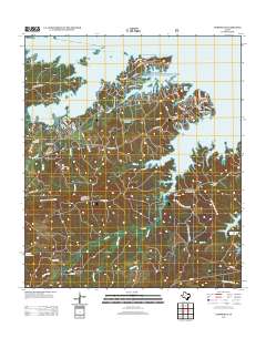Fairmount 2012 topographic map thumbnail