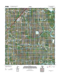 Fannett East 2013 topographic map thumbnail
