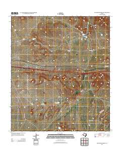 Fencepost Draw 2013 topographic map thumbnail