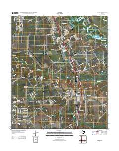 Ferris 2012 topographic map thumbnail