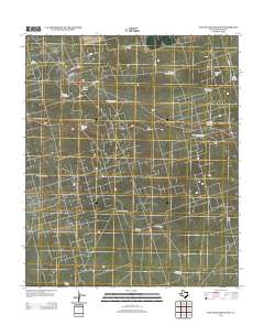 Five Wells Ranch NW 2012 topographic map thumbnail