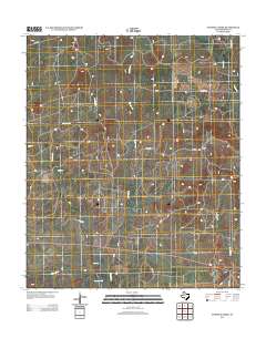 Fivemile Creek 2012 topographic map thumbnail