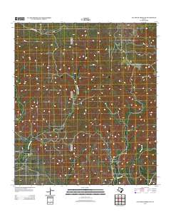 Flat Rock Creek NW 2012 topographic map thumbnail