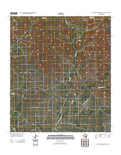 Flat Rock Creek South 2013 topographic map thumbnail