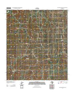 Flat Rock Draw SE 2012 topographic map thumbnail