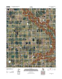 Floydada SE 2012 topographic map thumbnail