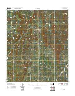 Fly Gap 2012 topographic map thumbnail