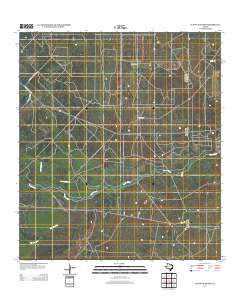 Flying W Ranch 2013 topographic map thumbnail