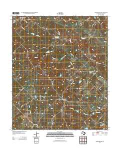 Forestburg 2013 topographic map thumbnail