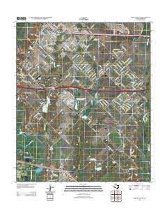 Forney South 2012 topographic map thumbnail