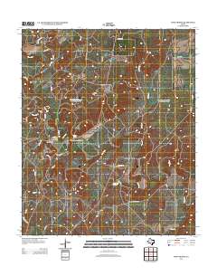 Fort Griffin 2012 topographic map thumbnail
