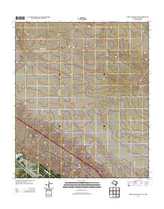 Fort Hancock NW 2013 topographic map thumbnail