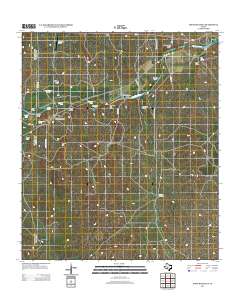 Fort McKavett 2012 topographic map thumbnail