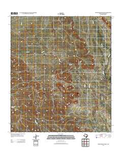 Frenchman Hills 2012 topographic map thumbnail