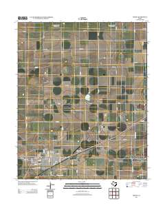 Friona 2012 topographic map thumbnail