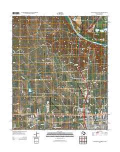 Gainesville North 2013 topographic map thumbnail