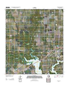Ganado 2013 topographic map thumbnail