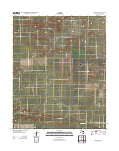 Garcia Lake 2012 topographic map thumbnail