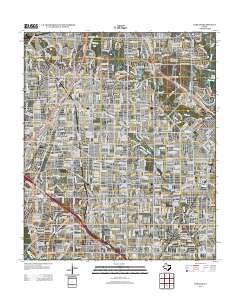 Garland 2012 topographic map thumbnail