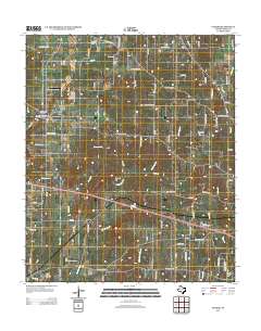 Garner 2012 topographic map thumbnail