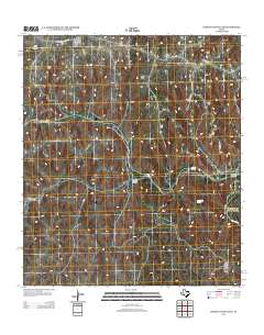 Geddis Canyon East 2012 topographic map thumbnail