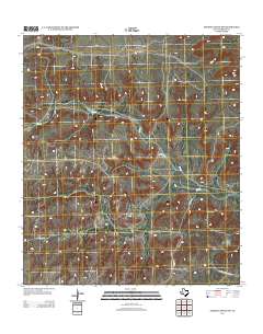 Geddis Canyon NW 2012 topographic map thumbnail