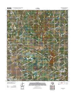 Gholson 2012 topographic map thumbnail