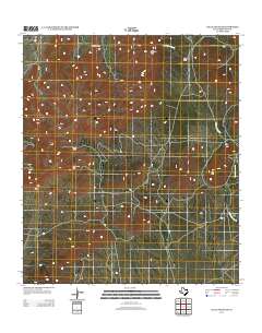 Gilliland Peak 2012 topographic map thumbnail