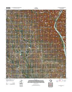 Gillis Ranch 2013 topographic map thumbnail