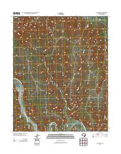Gip Creek 2012 topographic map thumbnail