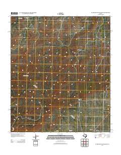 Glass Mountain Ranch 2012 topographic map thumbnail