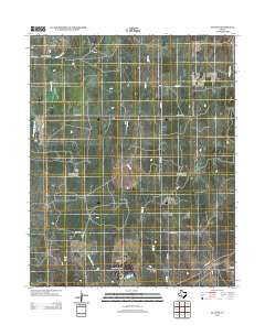 Glazier 2012 topographic map thumbnail