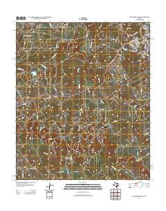 Glen Rose West 2012 topographic map thumbnail
