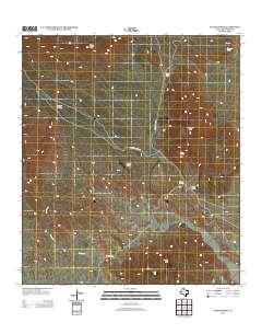 Glenn Spring 2012 topographic map thumbnail