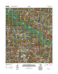 Glenwood 2013 topographic map thumbnail