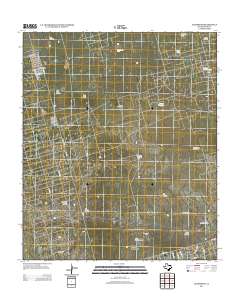 Goldsmith 2012 topographic map thumbnail