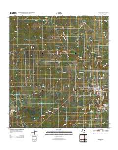 Goliad 2013 topographic map thumbnail