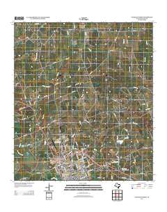 Gonzales North 2013 topographic map thumbnail