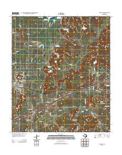 Gordon 2012 topographic map thumbnail
