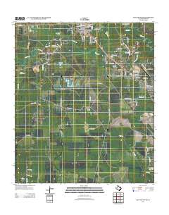 Kountze South 2013 topographic map thumbnail